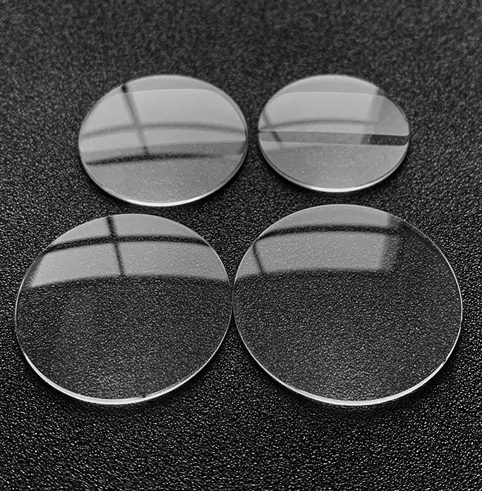 1.0-3.5mm Thick Single Dome Mineral Glass Watch Crystal 18-45mm Watch Repair