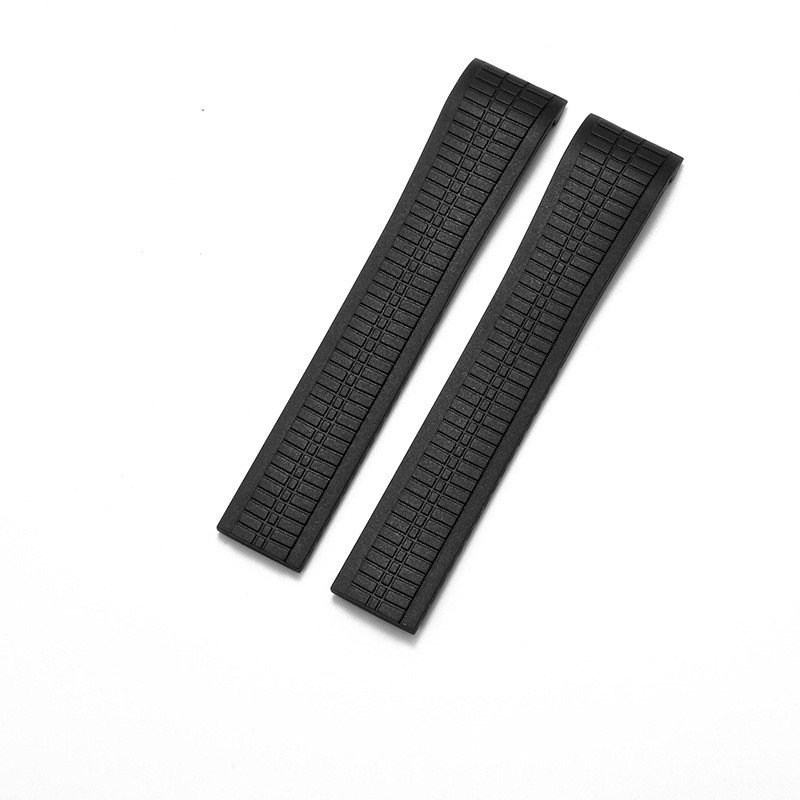 Quality Silicone Watch Band Curved Rubber Strap Mens for Patek Philippe Aquanaut