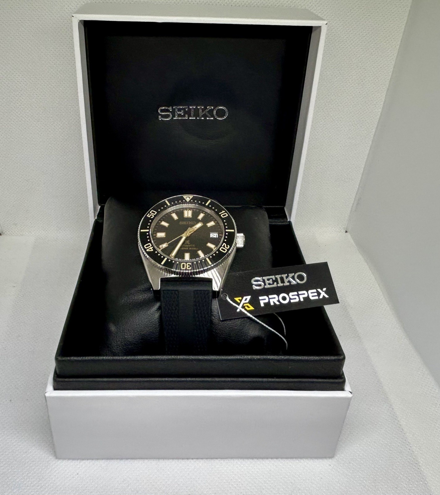 Seiko Prospex 1965 Diver Watch SPB147J1 Brown Dial Black Rubber Strap Box/Papers