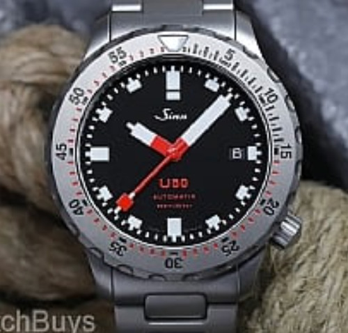 Sinn U50 German made watch With Box/Papers/Card Full Set, all links – Very Clean