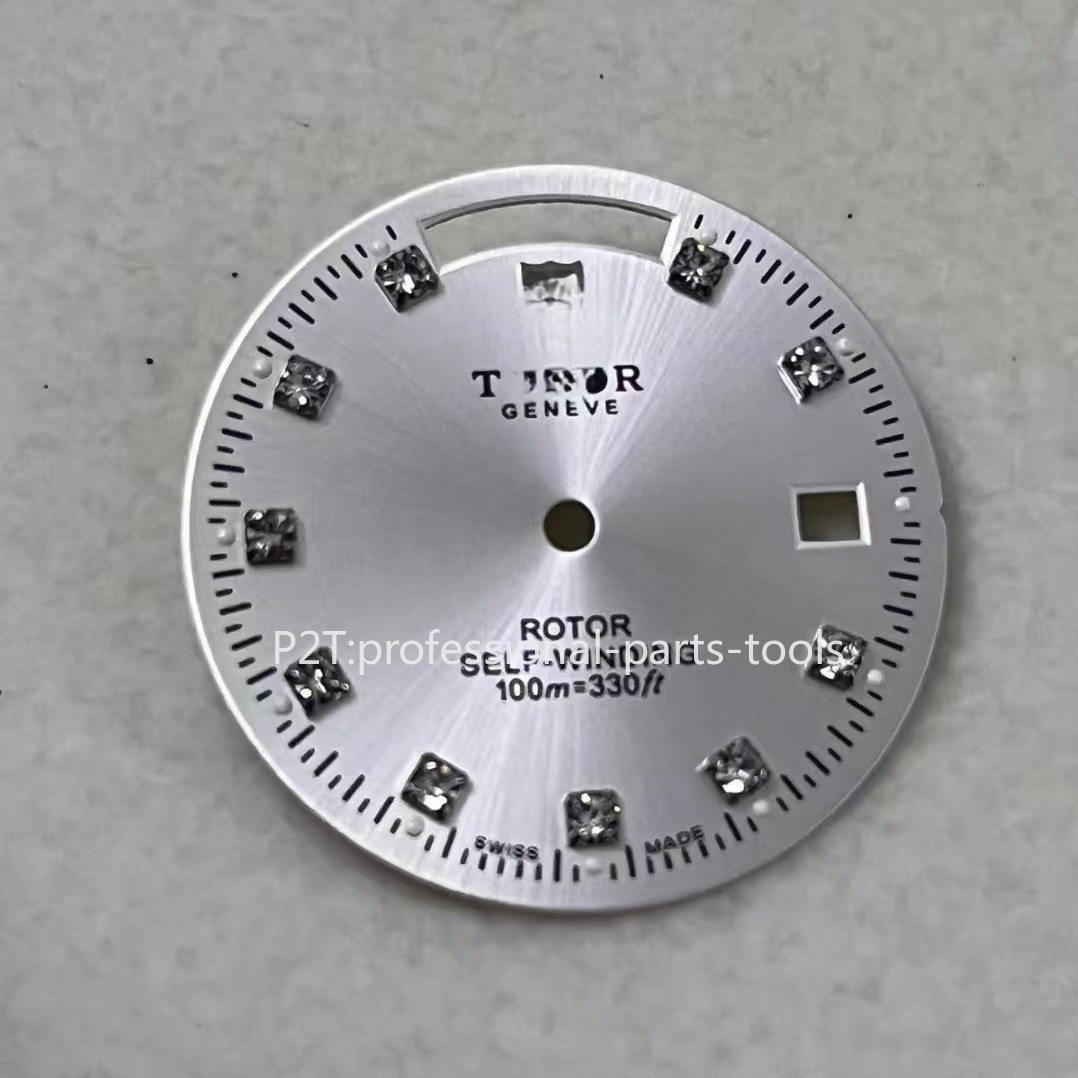 29mm Watch Dial Fits for 2834 Movement Tudor Classic Prince Date-Day Watch Face