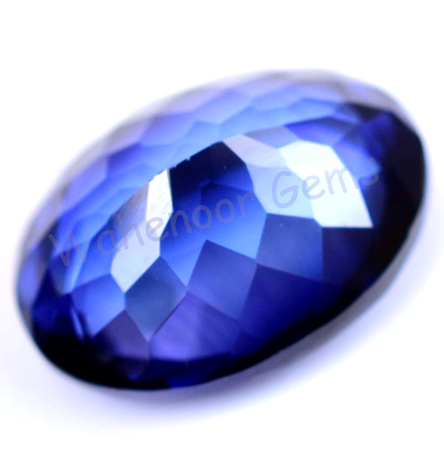 Flawless 13.70 Ct Natural Blue Ceylon Sapphire Oval Certified Loose Gemstone