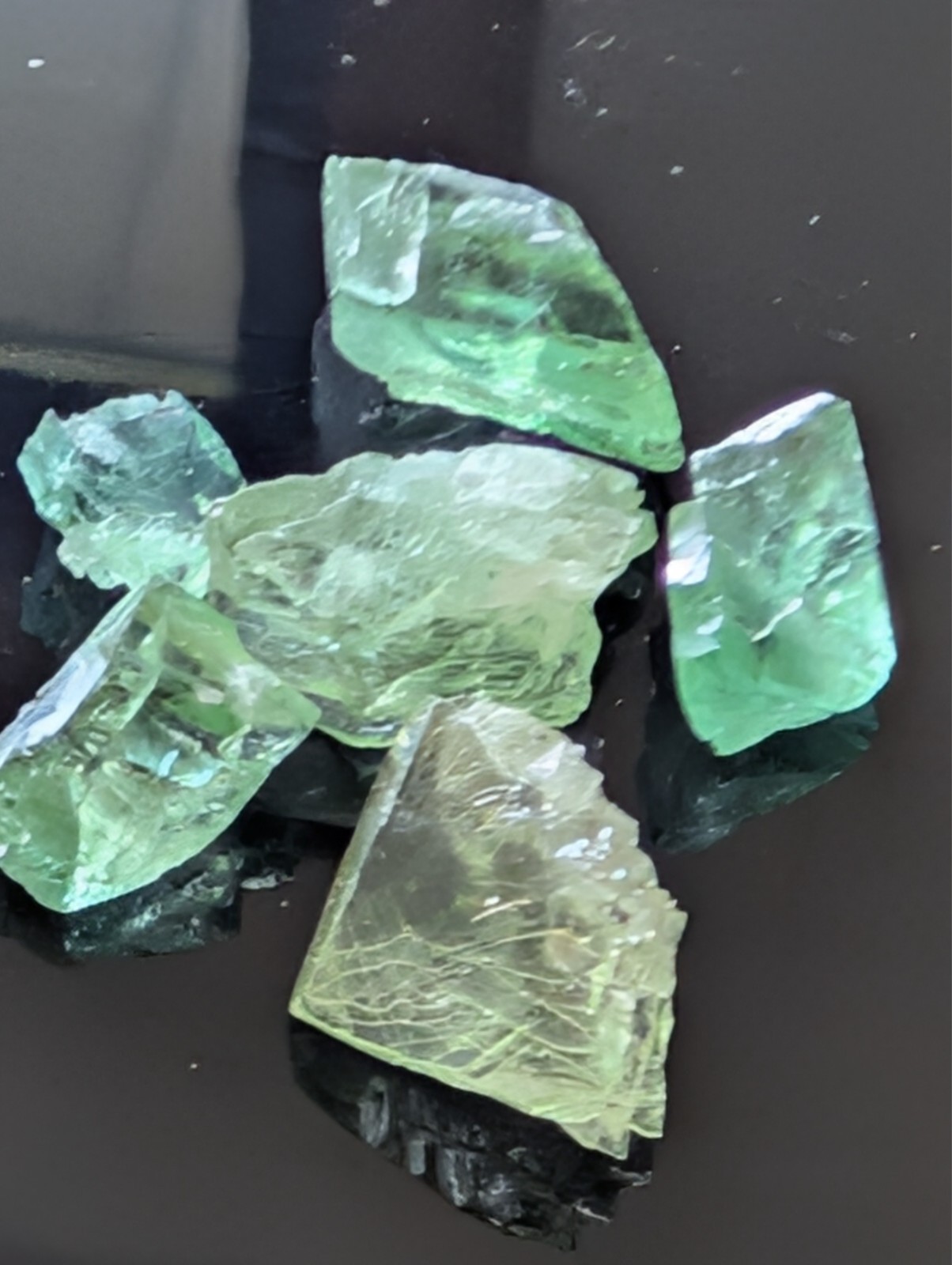 USA Seller 20.82 VVS Natural Hiddenite facet rough gemstone