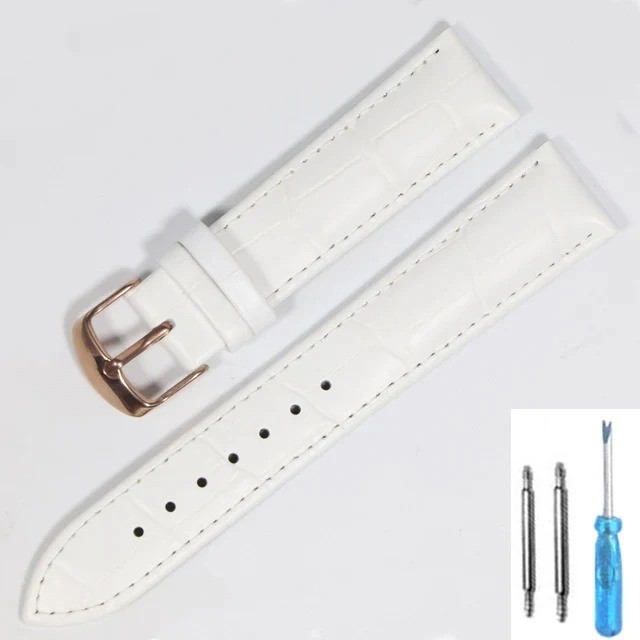 Genuine Leather Mens Watch Strap Band Brown Black 12mm 14mm 16mm 18mm 20mm 22mm
