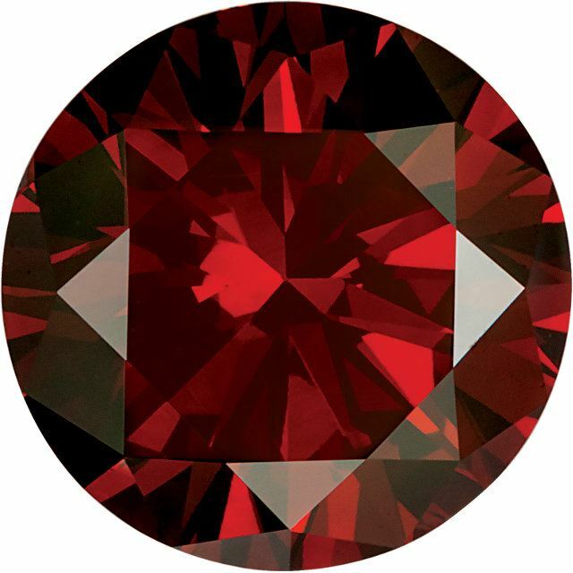 Natural Deep Vivid Red Diamond Round Loose VS2-SI1 – 1mm to 4mm S. Africa
