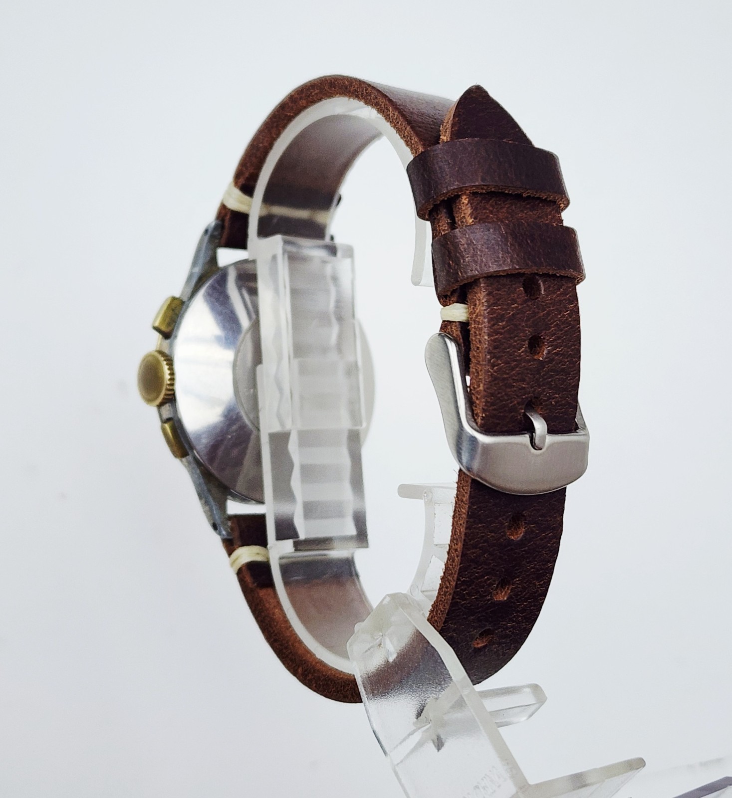 RARE Men’s SWISS Vintage 60’s CHRONOGRAPH Watch REGO Cal.147. Manual Wind