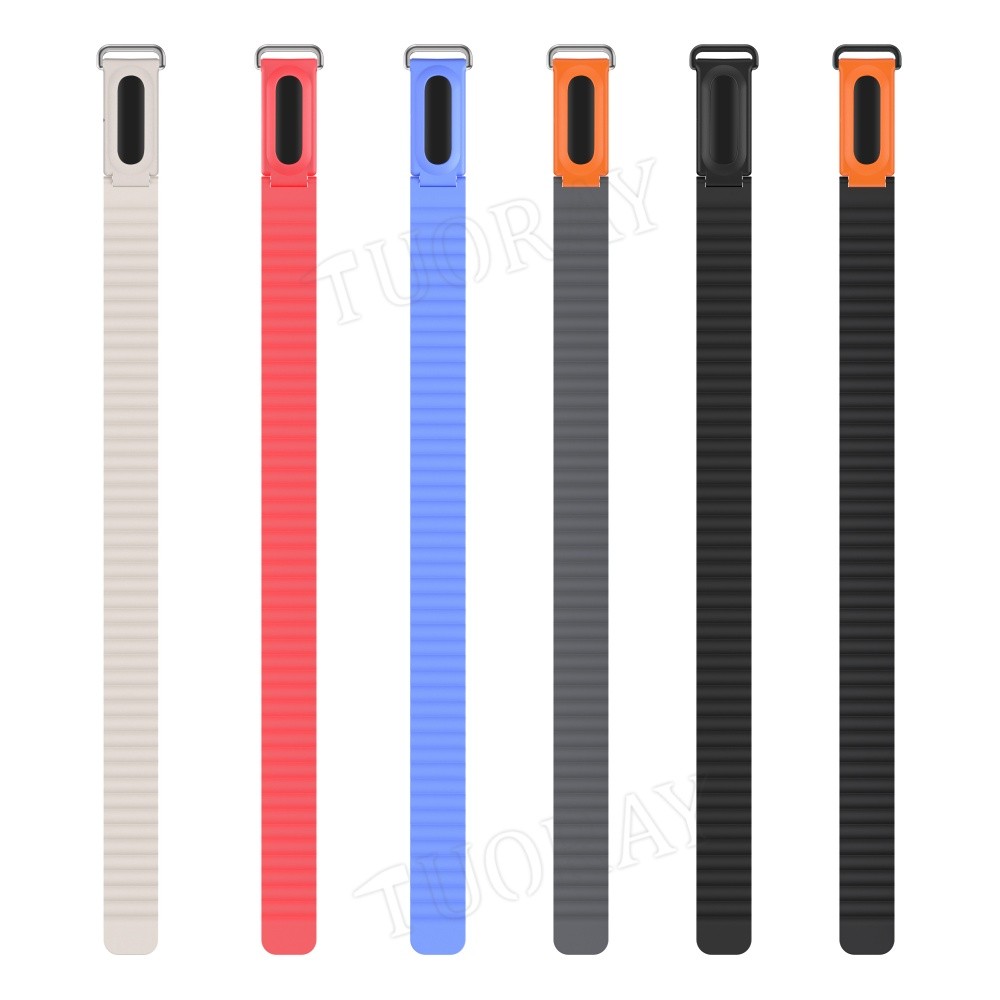 For Google Fitbit Air 2026 Magnetic Silicone Adjustable Sports Loop Band Strap