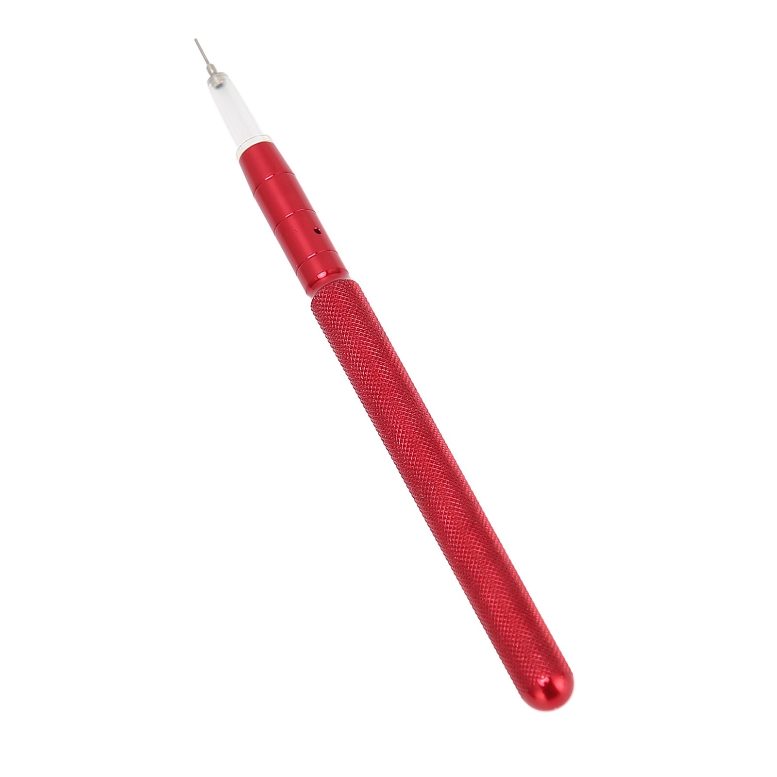 0.3*0.1mm Red Aluminum Watch Oiler Pen Lubricant Oil Pin Pen Tip with Base