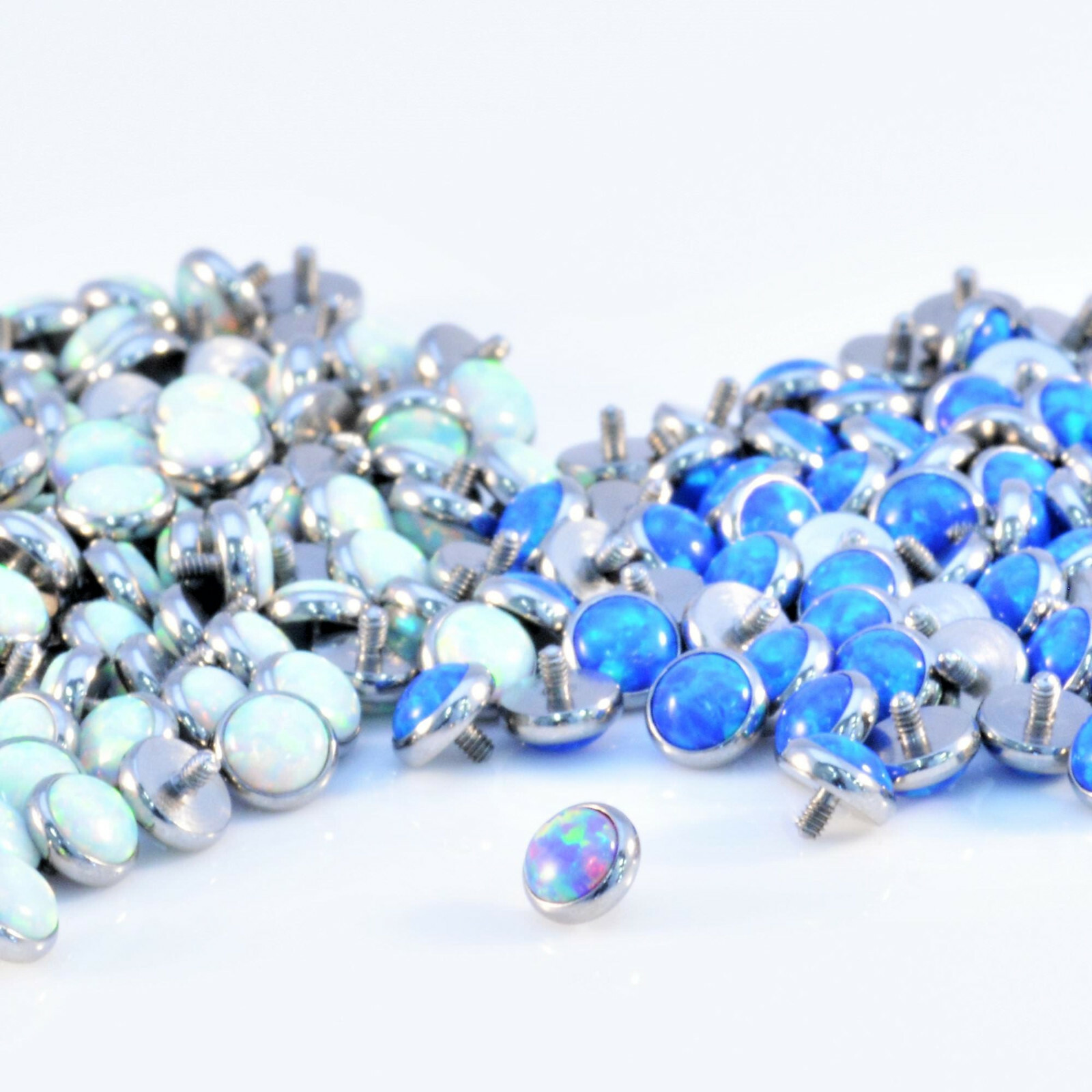 Opal Dermal Anchor Top Micro Dermal Head Suitable For All Internal Threaded Bars