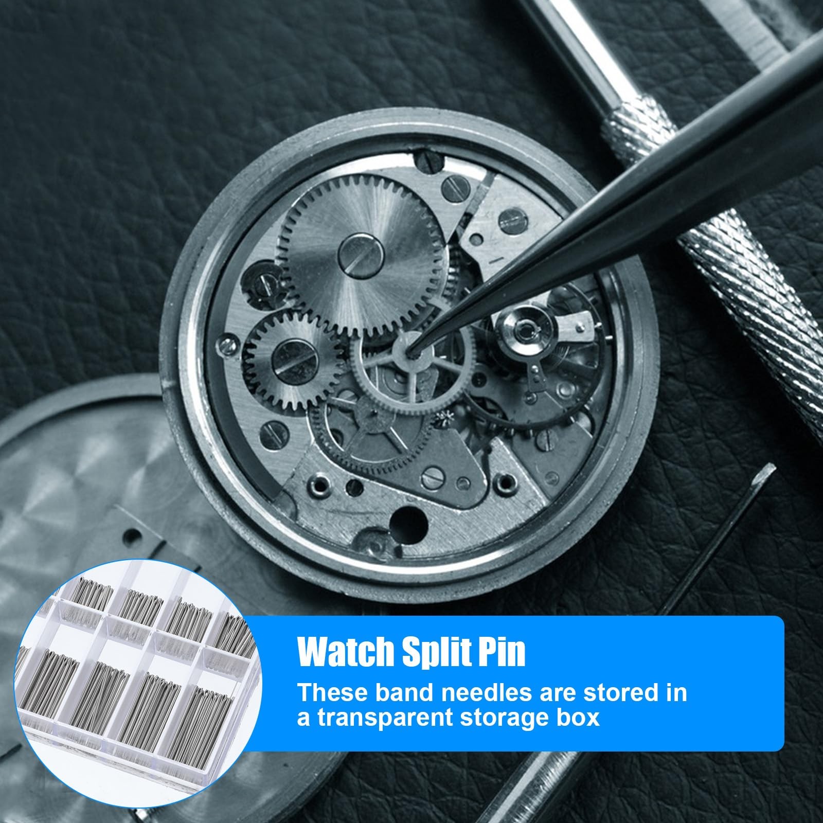 360 Pcs Watch Band Pins 6-23mm Link Cotter Pin 0.8mm x [length]