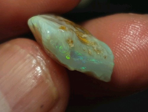 12.8 cts Coober Pedy Opal Rough Gem. Natural Australian Opal Stone