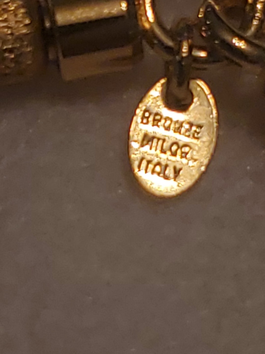 Bronze Italia 18″ Turquoise And Brushed Satin Nuget Necklace Yellow.