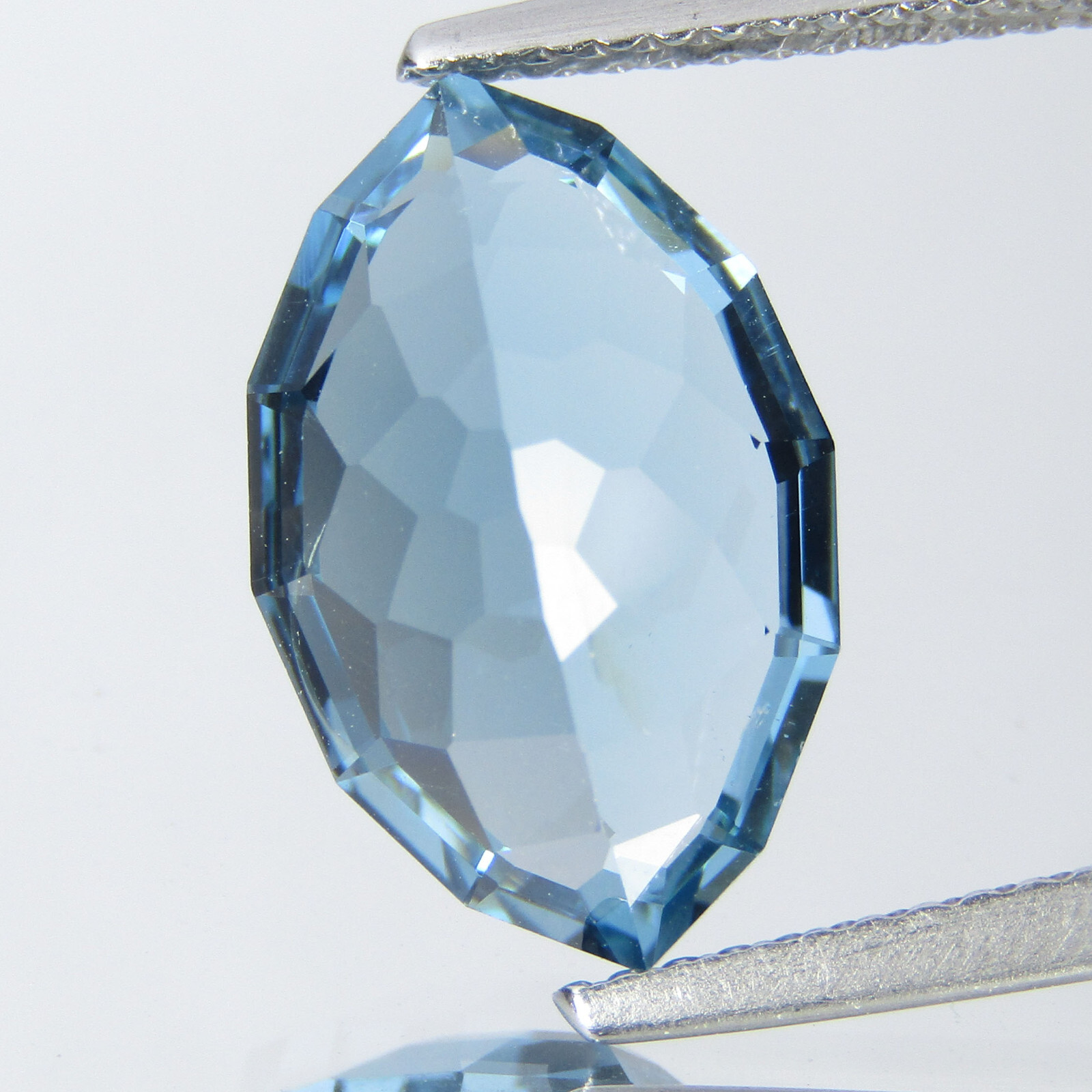 4.42Cts Excellent Natural London Blue Topaz Marquise Custom Cut Loose Gemstone