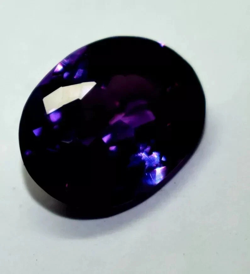 Color Changing AAA Certified Oval Cut 10 Ct Natural Alexandrite Loose Gemstone