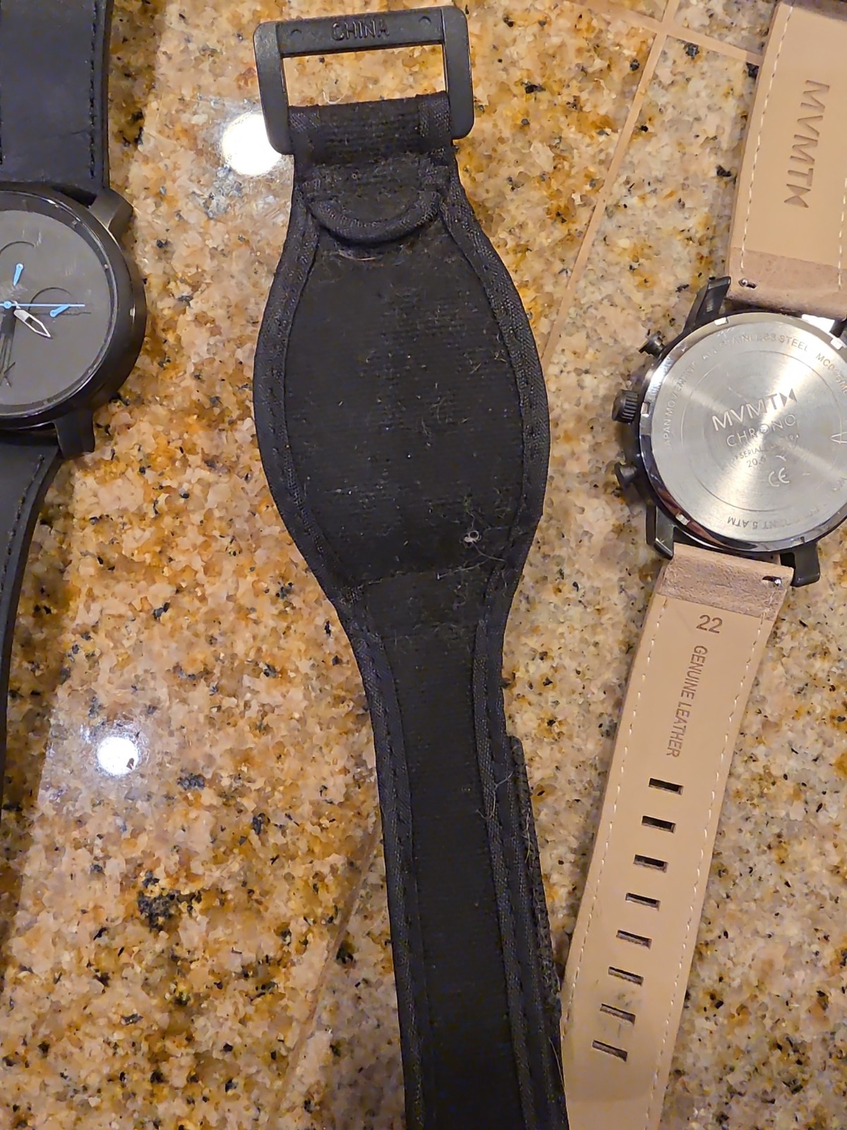 2 MVMT Chrono & 1 Unbranded Men’s Watches See Description for Details
