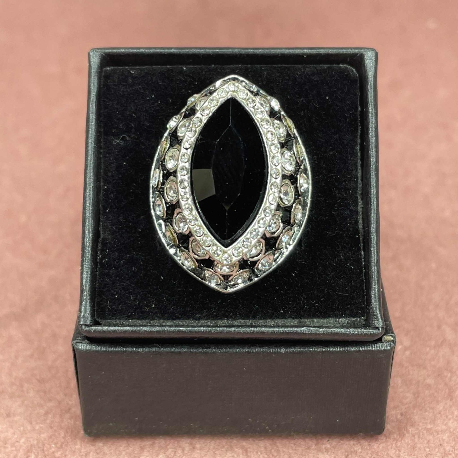 Morticia Addams Family Ring Replica Gothic Jewelry for Morticia Cosplay Costume