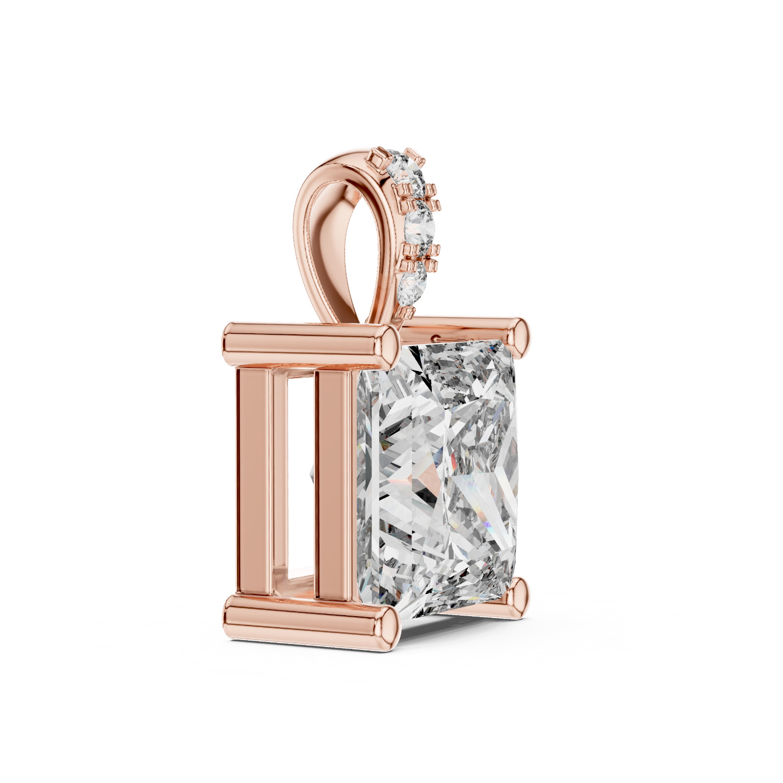 Fine Lab Grown Diamond Pendant Necklace for Women | IGI Certified | Timeless Lux
