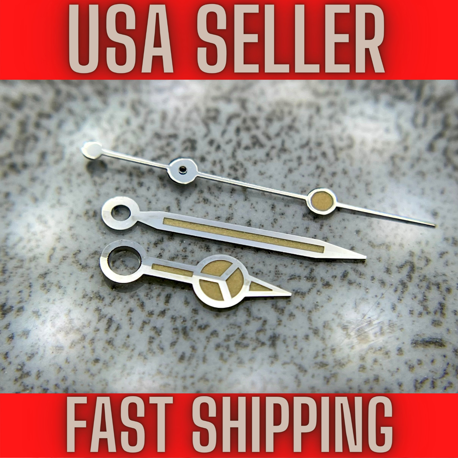 Hands set for Mod Fits Seiko NH35,NH36,7s26,7s36 SKX007. US Seller, US SHIP