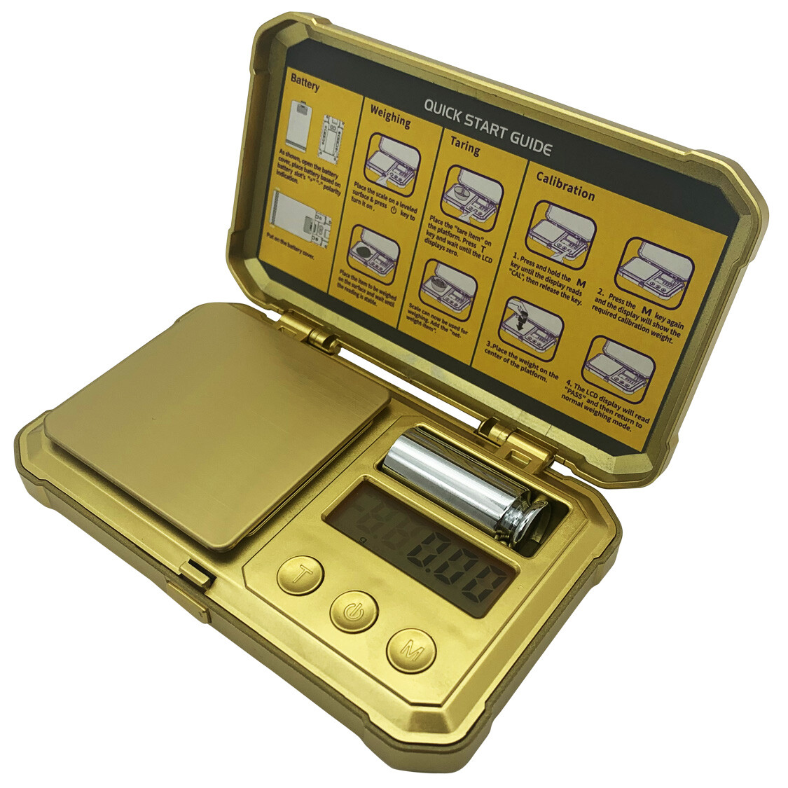 GOLD Fuzion Digital Pocket Scale 200g x 0.01g Jewelry Gold Gram Karat Weight
