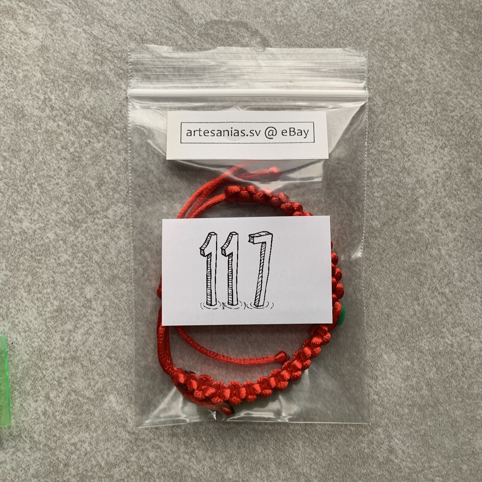 MOROCCO Bracelet RED & GREEN Satin Rattail Cord Shamballa Nylon Macrame