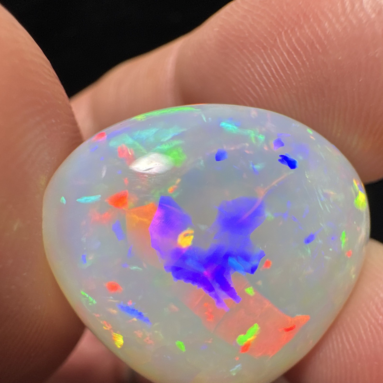 Ethiopian Opal Cabochon Loose Gemstone 34.25ct