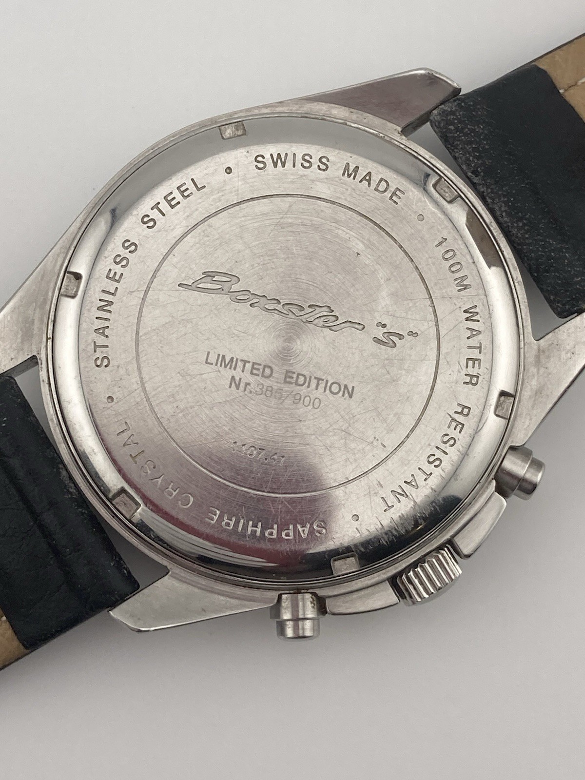 PORSCHE BOXSTER S Swiss Chronograph Watch Limited Edition 385/900 Full Set Men