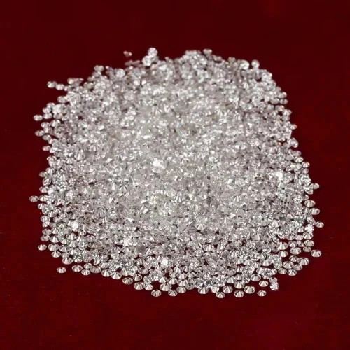0.8 mm Round Cut Loose Moissanite D Color VVS1 Lab Created Stone Jewelry Making