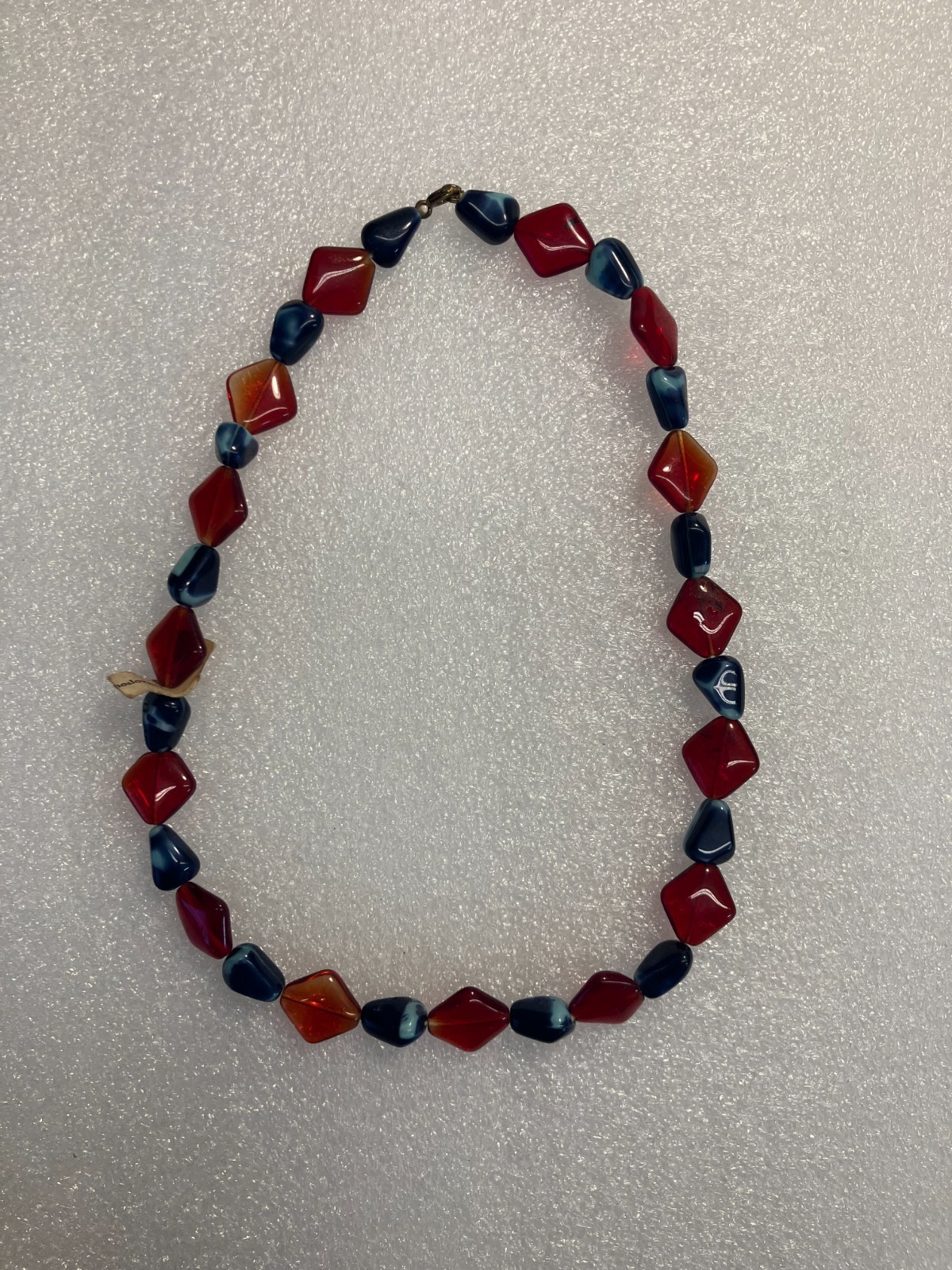 Vintage Czech Glass Bead Necklace