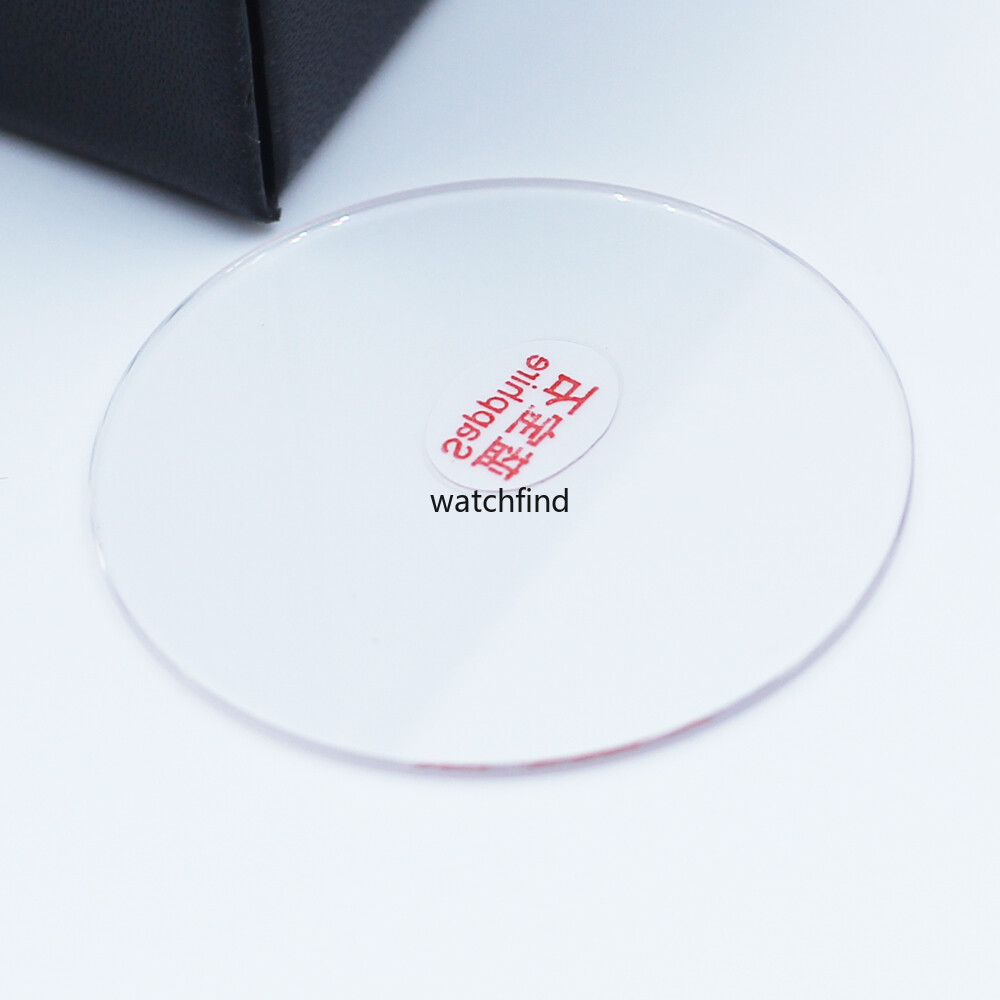 Flat Sapphire 1.0/1.2/1.5/2.0/2.5/3.0MM Thick Watch Glass Round Crystal 20-41.5