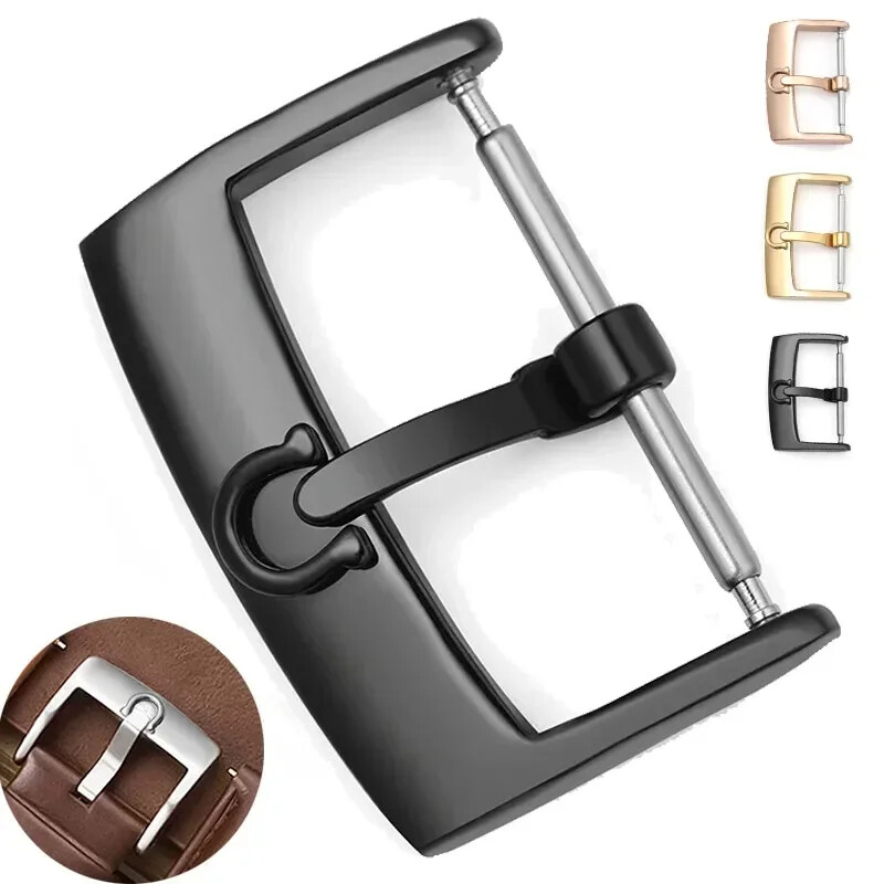 Stainless Steel Watch Buckle – 12/14/16/18/20mm Substitute for Omega Watch Clasp