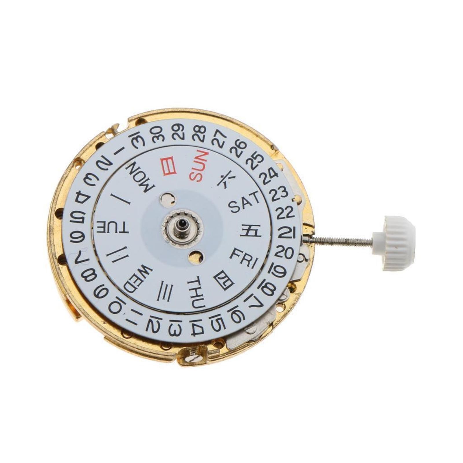 25mm Dual Calendar @ 3 Automatic Mechanical Watch Movement For Miyota 8205 8200