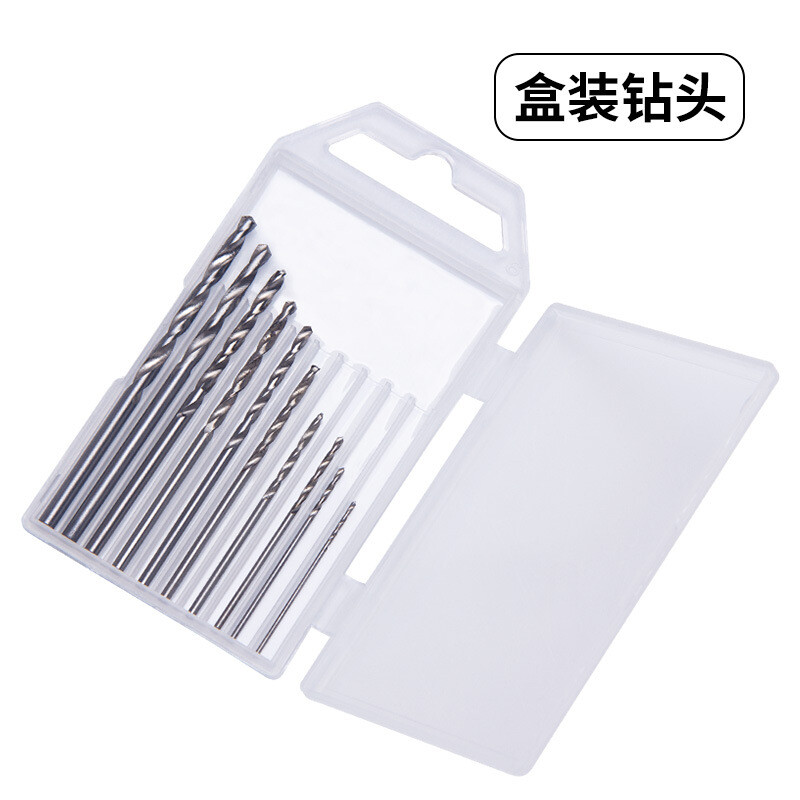 0.5-3mm Mini Steel Hand Twist Alloy Holes Drill Watch Repair Punch Tool Kit Set