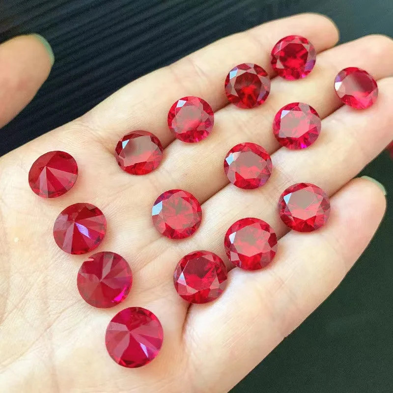 Wholesale Natural Loose Gemstone Red Ruby 0.5-10ct AGL VVS for Jewelry Making