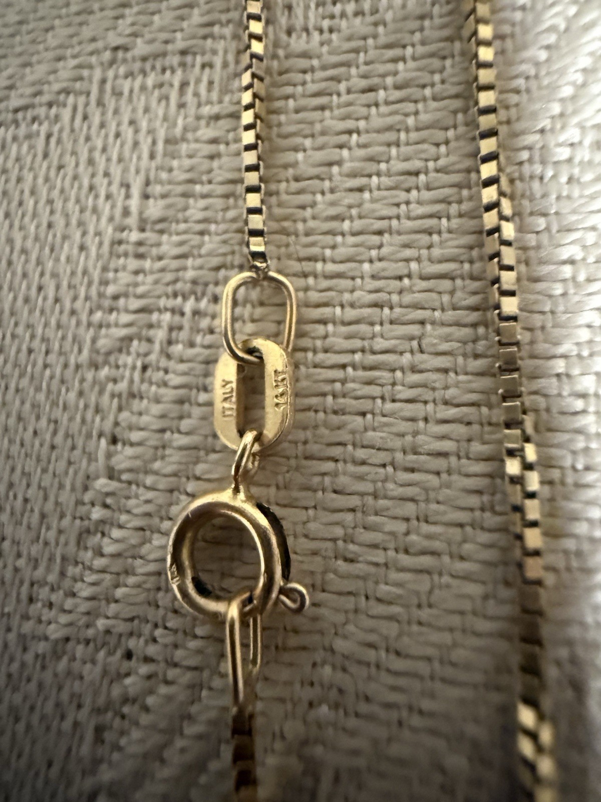 ITALY 14KT Gold Necklace 16 Inches – 2 Grams