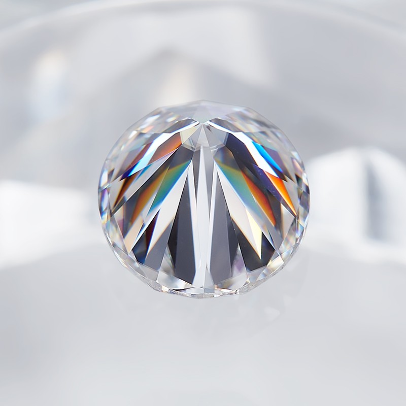 Hot Sale 0.1-10ct Oval Cut Multicolor Loose Moissanite GRA VVS1 Factory Directly