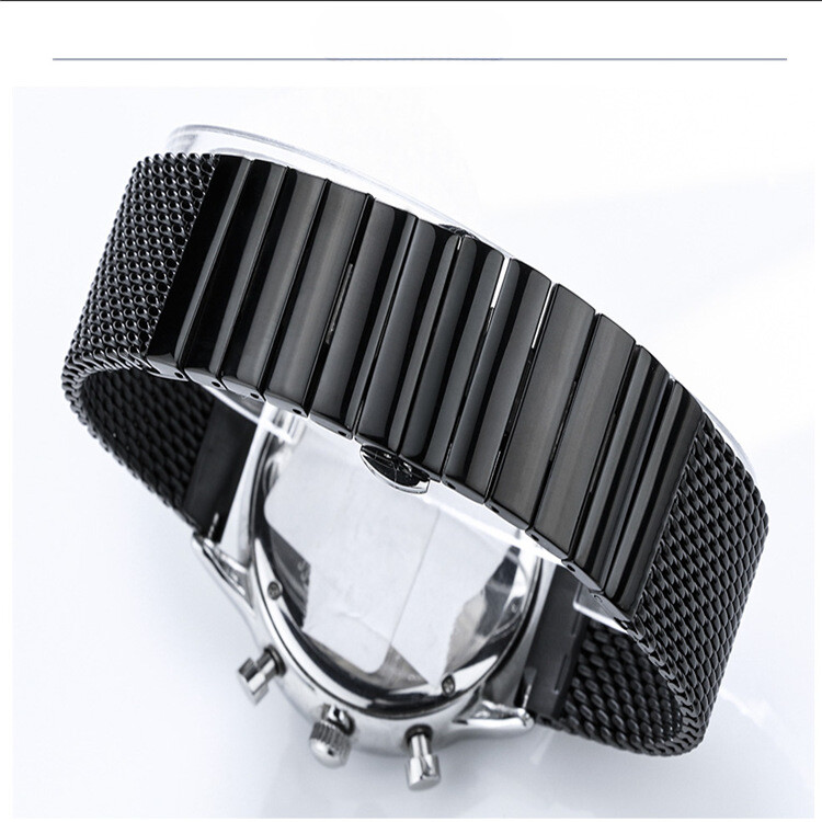 Milanese Mesh Solid Stainless Steel Watch Band Strap Metal Bracelet18 20 22 24mm