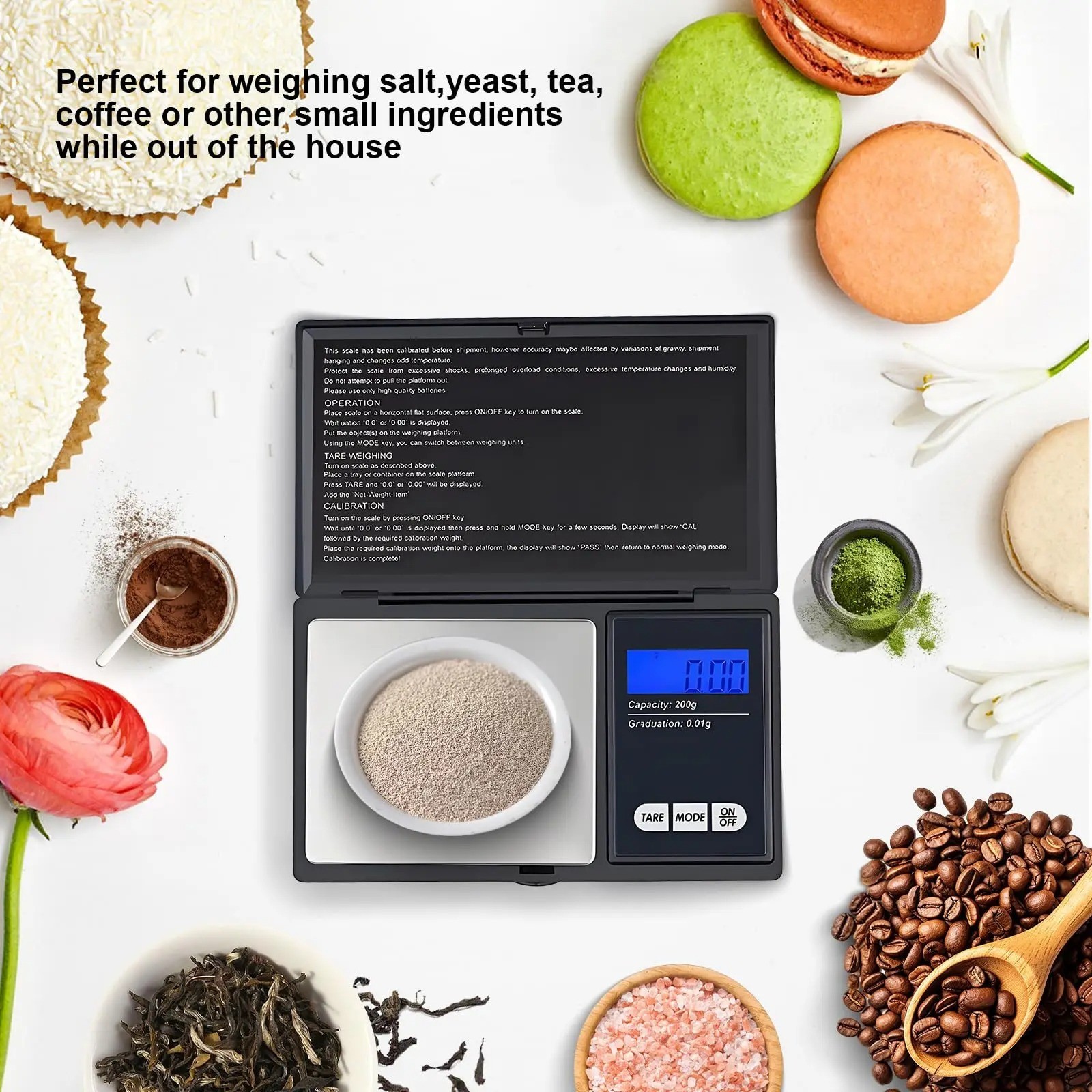 Digital Pocket Scale 0.01g High Precision Jewelry Gold Gram Weight Scale