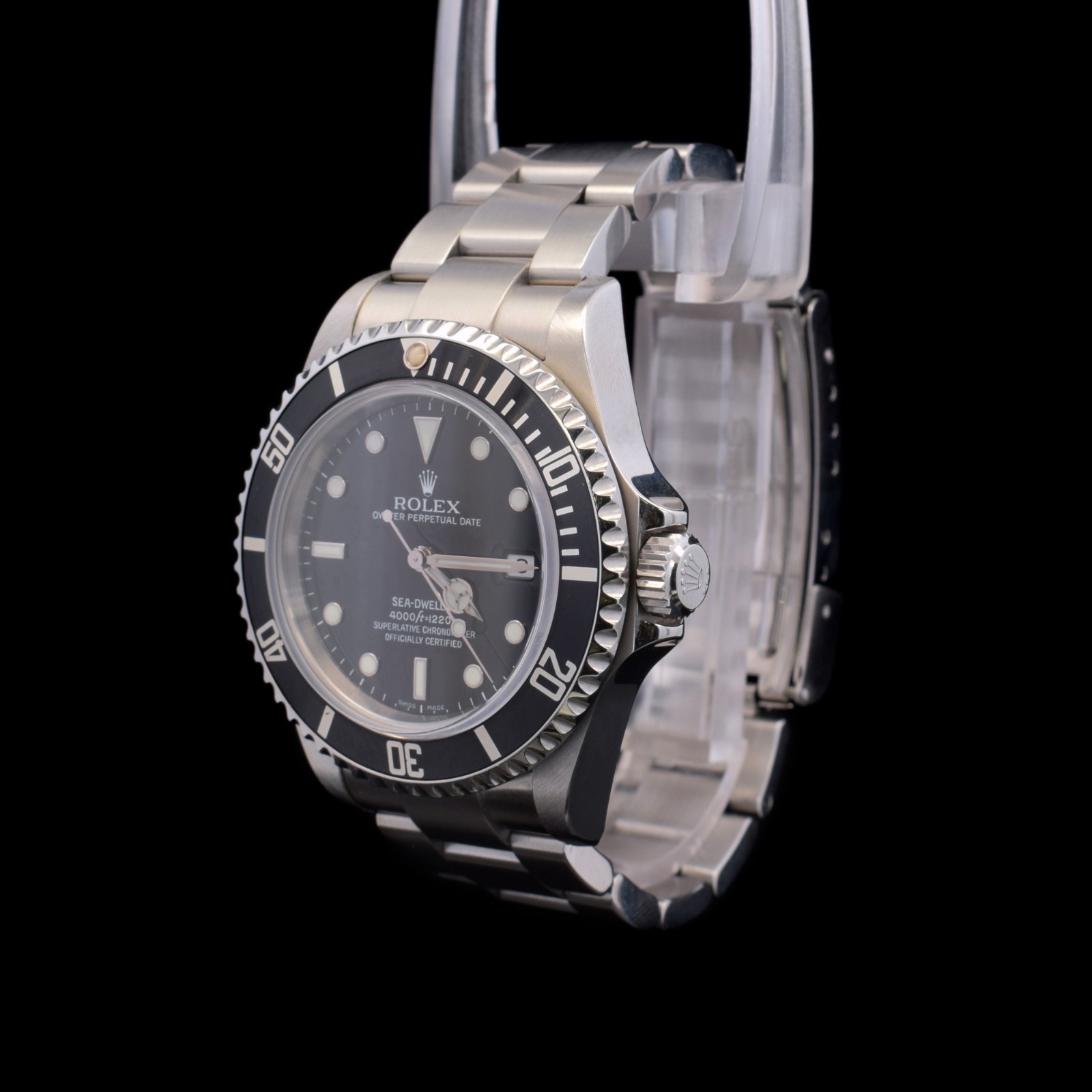 Rolex Sea-Dweller | Unpolished | No Holes Case | Black Dial | Ref. 16600 |