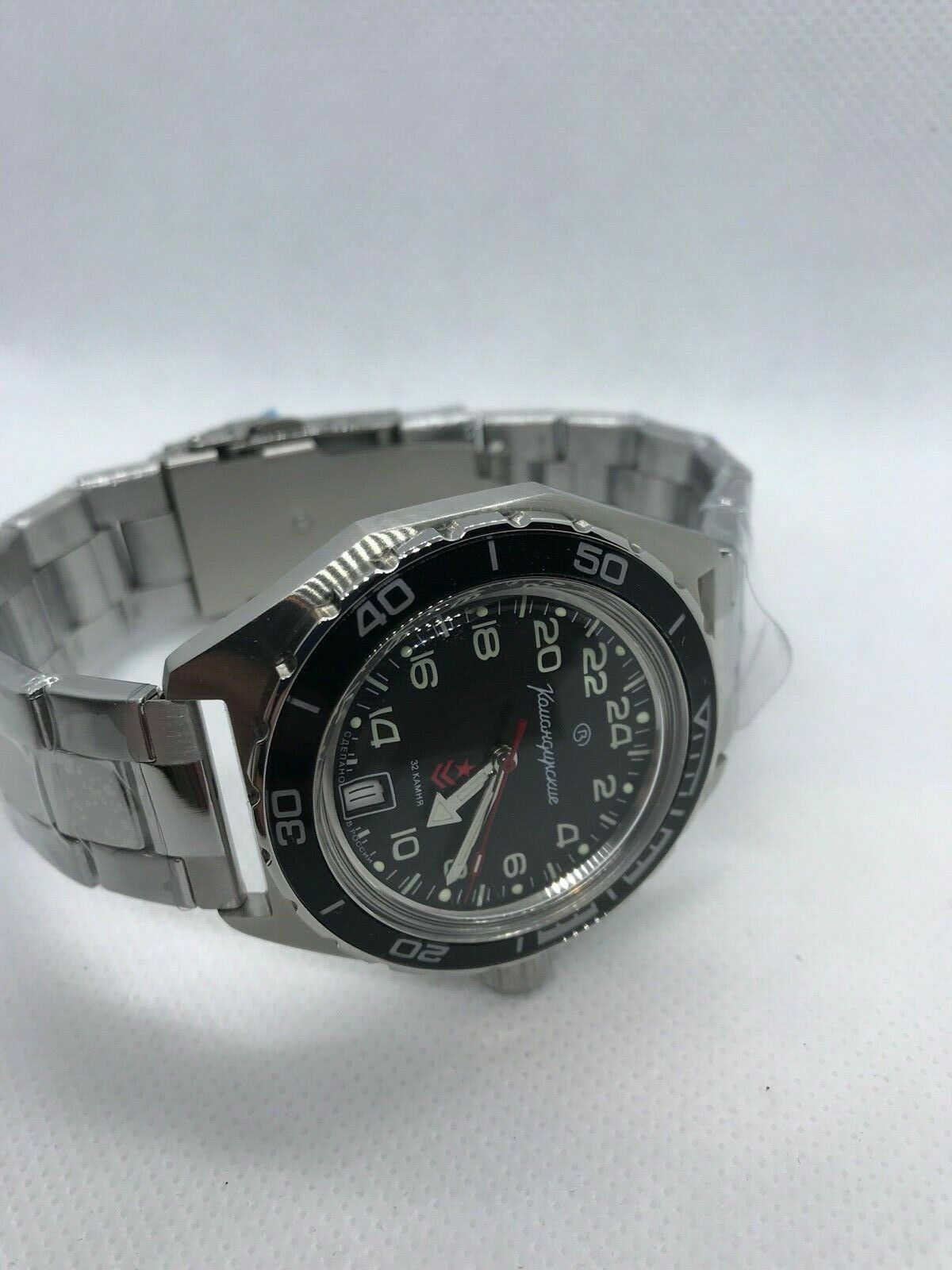 Vostok Komandirskie 650541 Watch Mechanical Automatic 24 Hours US SELLER