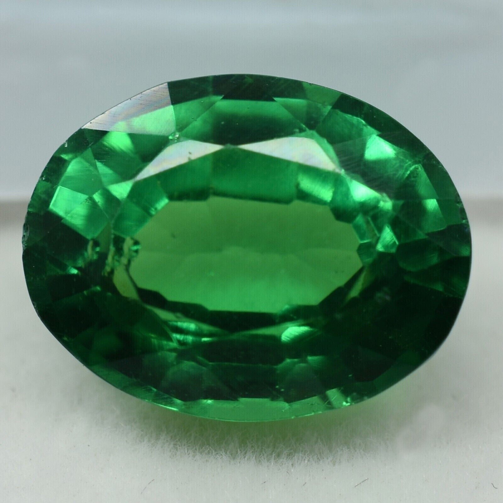 Tsavorite Garnet Green Natural Oval Cut 10-11 Ct Loose Gemstone For Ring Size