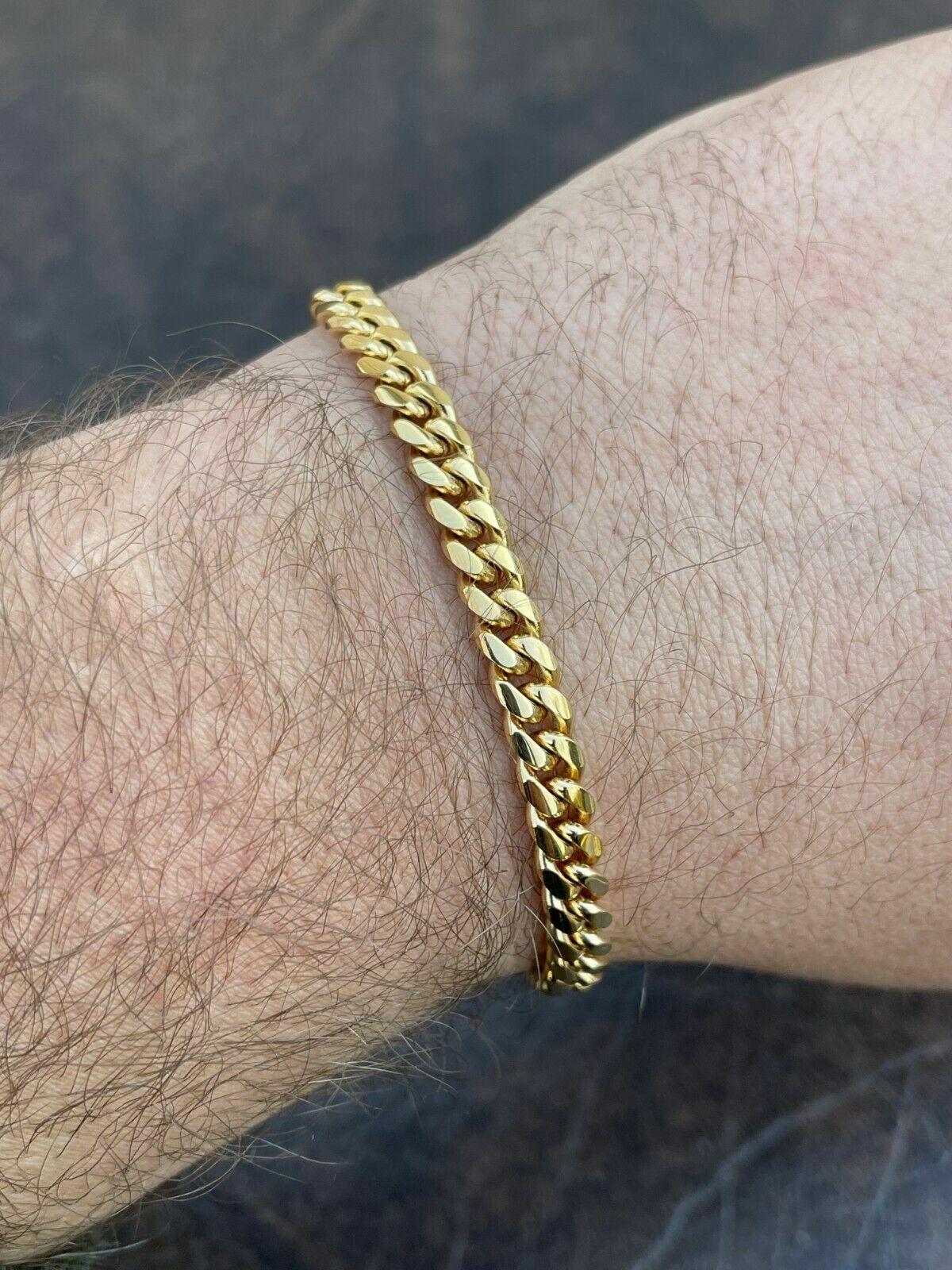 Real Mens Miami Cuban Link Chain Necklace Or Bracelet Gold Plated Stainless 6mm