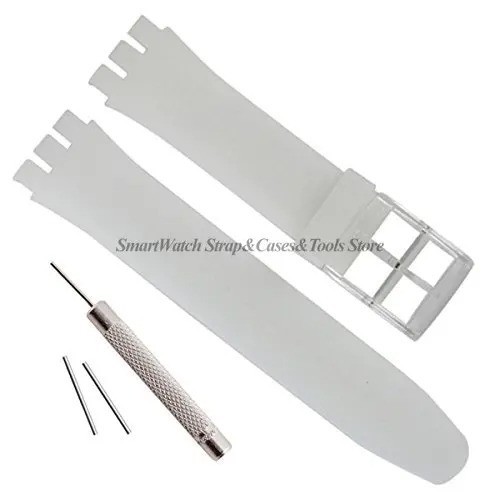 Wrist Watch Band Strap For Swatch 16mm 17mm 19mm 20mm Rubber Silicone Watchband
