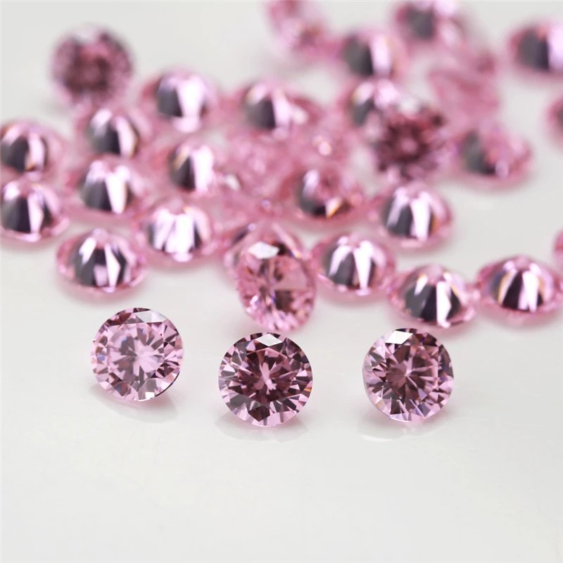 Wholesale Round Cut 1-10pcs VVS1 Colorful 0.5-3ct Moissanite GRA for Jewelry DIY