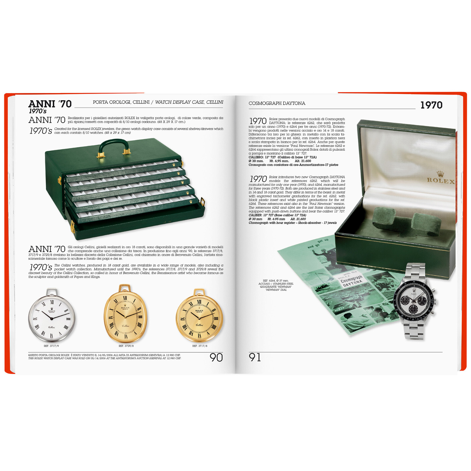 Modern and vintage New Rolex Encyclopedia books From 1905 until the present day