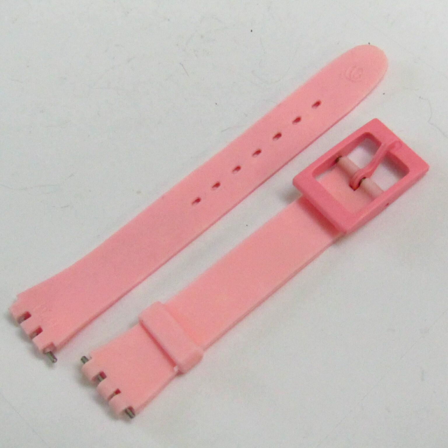 SWATCH Watch 12mm Strap Replacement Band Solid Light Pink Generic Ladies Swatch