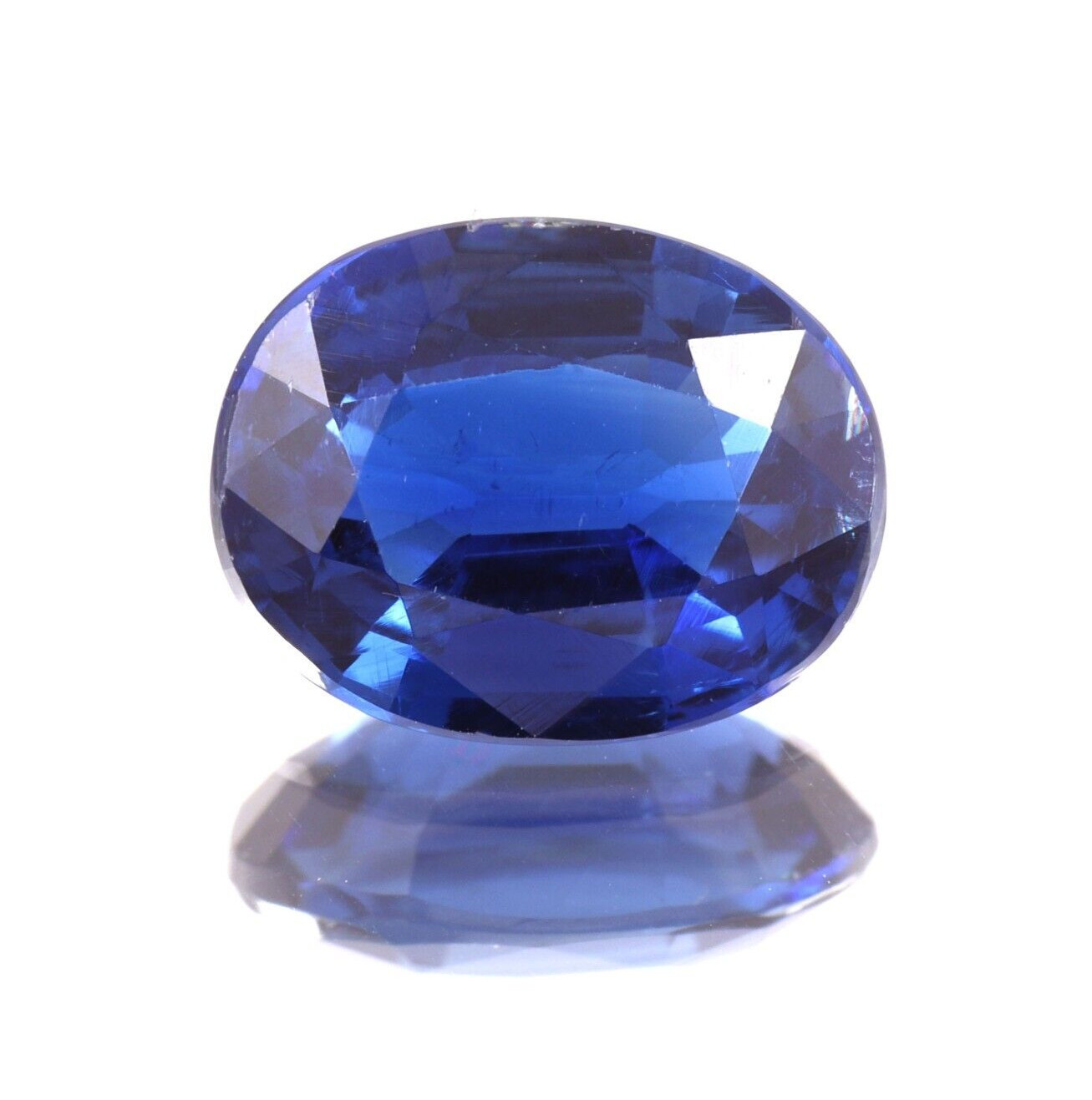 Natural Blue kyanite Oval Shape Faceted Cut Loose Gemstone 2.20 Cts 9X7X4 mm