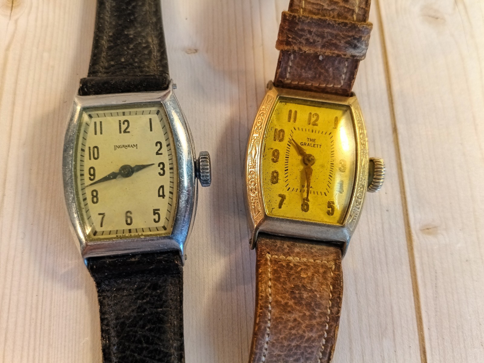 Vintage Men’s Watch The Gralett and Ingraham