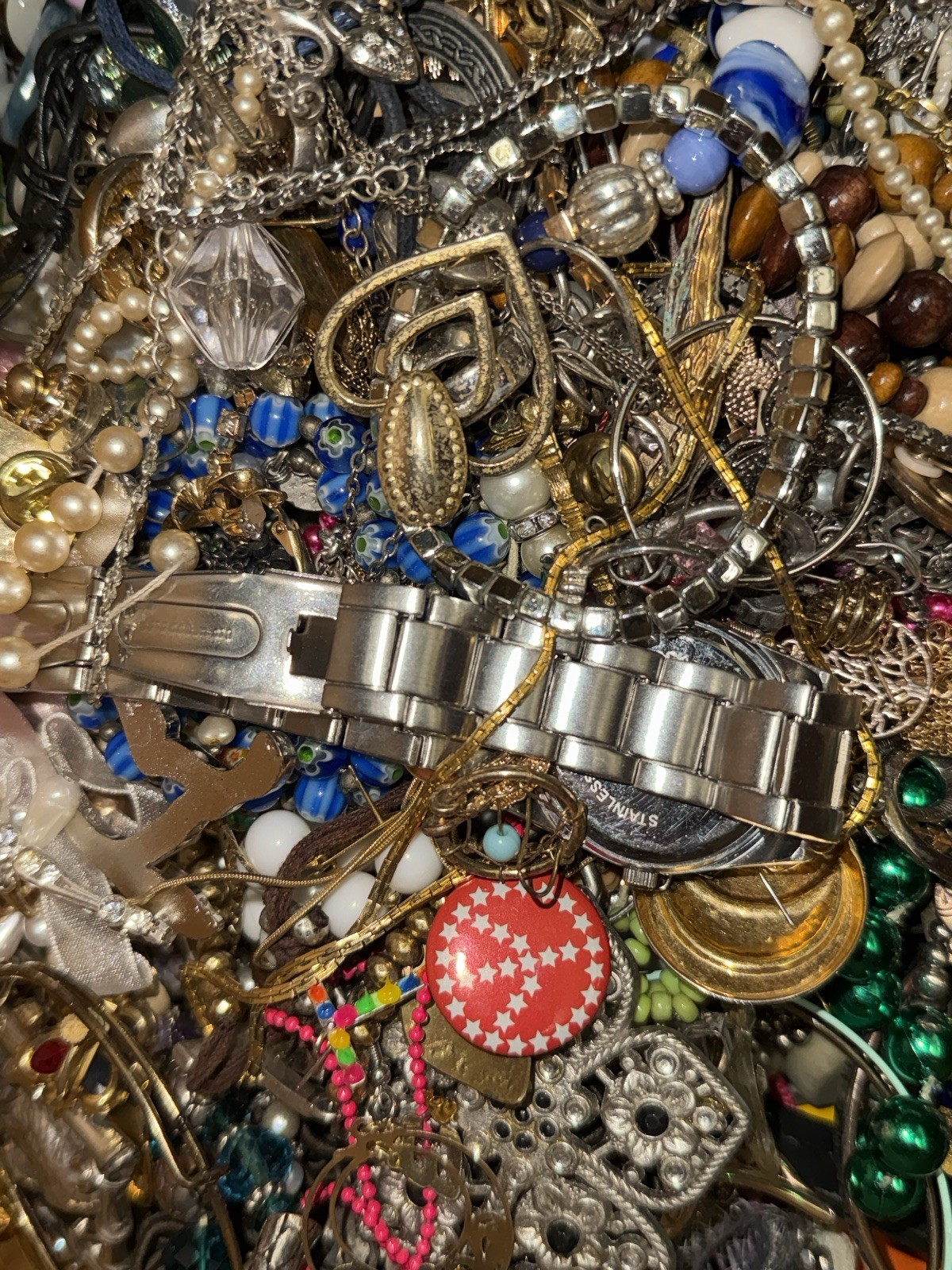 Huge Unsearched Jewelry Lot VTG Vintage to Modern