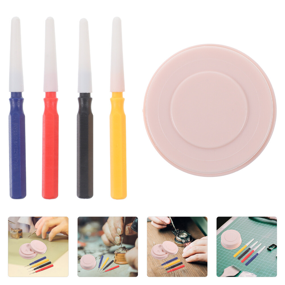 1 Set Refillable Oiler Lubricant Oiler Applicator Pocket Oiler Watch Oil Pin