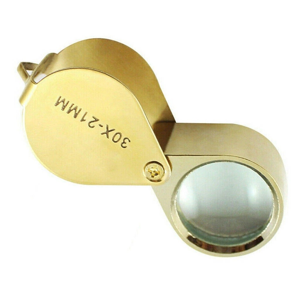 NEW 30X Jewelers Loupe Magnifier Jewelry Coin Loop Magnifying Glass Eye Pocket